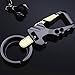 Lancher Key Chain Bottle Opener with (2 Extra Key Rings and Gift Box) Heavy Duty Car Keychain for Men and Women