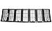 Grille for Jeep Cherokee 97-01 Plastic Painted-Black SE and Sport Models