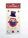 Independence Day 4th Of July Gel Window Cling Bundle: 4 Items: Two Packs of Owl Gel Window Clings, One Pack of Welcome Gel Window Clings, Plus One Pack of Firework Gel Window Clings