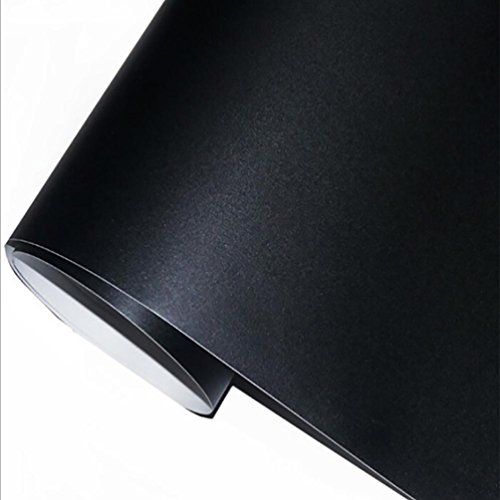 SUKEQ Sticky Chalkboard Contact Paper, Self Adhesive Removable Wall Sticker Erasable Vinyl Blackboard Sticker for School, Office, Home, 18” X 79”