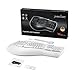 Perixx PERIBOARD-512II W, Ergonomic Split Keyboard - White - Natural Ergonomic Design - Wired USB Interface - Recommended with Repetitive Stress Injuries RSI User