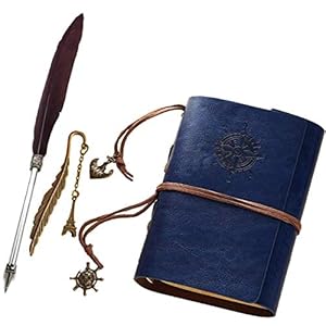 Refillable PU Leather Journal Notebook w...
