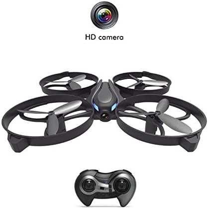 RC UFO Quadcopter Drone Helicopter with HD Camera Altitude Hold One-Key Return Headless Mode 2.4GHz 4 Channel 6 Axis Gyro Romote Control Drone