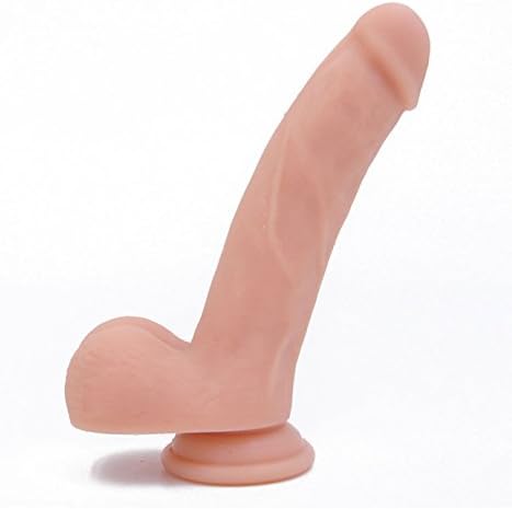 8 Inch huge Silicone Massage wand with Strong suction Cup