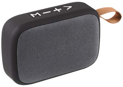 KEYOUEST Wireless LED Speaker 5W Gray Micro SD Card and USB Input