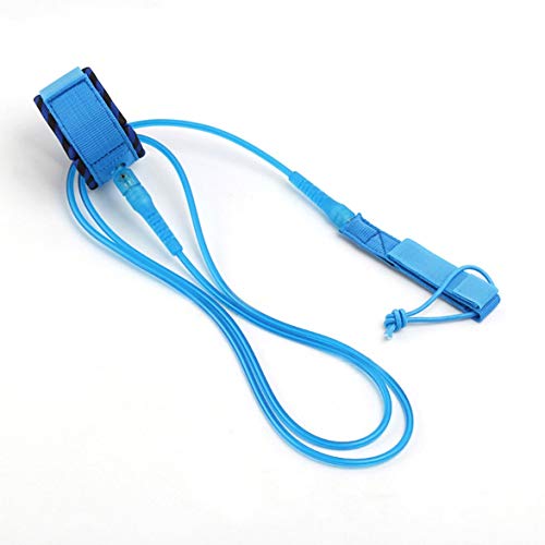 MqbY Surfing Rainbow Series Surf Safety Rope Ankle Leash Surfboard Coiled Stand up Paddle Board Rope Surfing Cord String Accessory