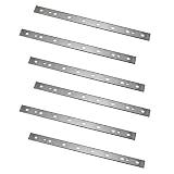 POWERTEC 13 Inch Heat Treated M2 Laminated HSS Inch Knives for DeWalt 735 Planer | Dual Sided Replacement Planer Blades DW7352- 2 Sets | 6 Blades