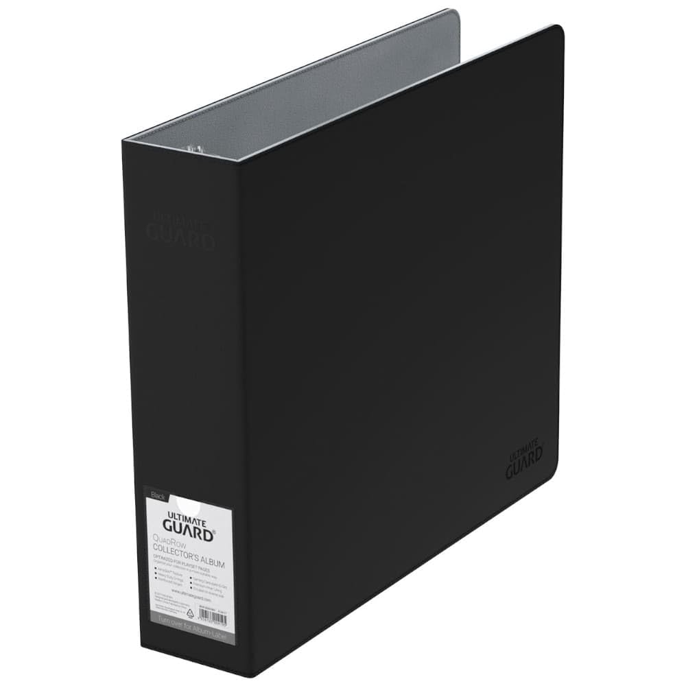 Ultimate Guard UGD10831 Supreme Collector´s Album QuadRow 3-Ring XenoSkin Nein Card Folder, Black