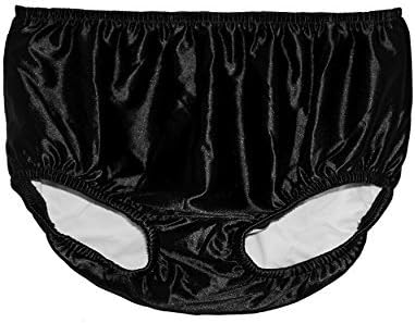 Special Needs Swim Diaper - Reusable Swim Diapers (M-Size 10/12-Waist: 20-29; Weight: 75-89 pds, Black) by Swimsters