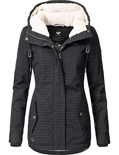 Ragwear Damen Jacke Winterjacke YM-Monade (vegan hergestellt) 5 Farben XS-XL