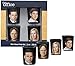JUST FUNKY The Office Collectible Character Shot Glass Drinking Game | Features Michael, Jim, Dwight, & Angela | 2 Ounce Glasses | Set of 4