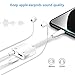 Jack for iPhone 8 Adapter Headphones Charging and Aux Audio Adaptor Accessories Converter Extender Stereo Charger Cables Music for iPhone7/7Plus/8Plus/iphonex/10 Converter Support 10.3/11 iOS-Whitethumb 1