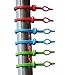 Anti Slip Beach and Backyard Umbrella Hanging Hook,4 Sets with 8 Hooks to Protect Your Camp Gadgets Towels, Camera, Sunglasses and Small Bags