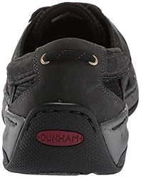 Dunham Men's Captain Boat Shoe, Black, 14 2E US
