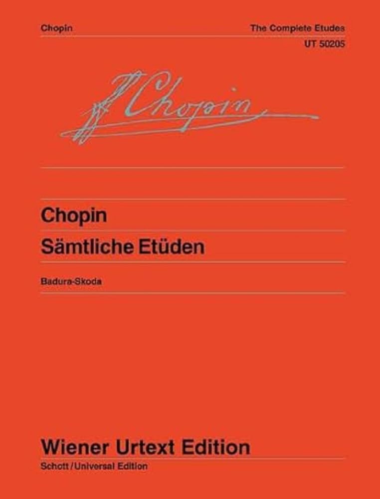 Complete Studies op. 10 + 25Edited after sources and with fingeringspiano: Editées d'après les sources et pourvues de doigtés par. op. 10 + 25. piano.