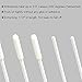 ManYee 60pcs Universal Dishwasher Prong Rack Caps Tip Tine Cover 1.18 inch long Dishwasher Rack Rust Repair Silicone Caps White 0.16 inch in Inner Diameter