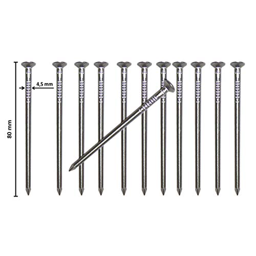 Gardemics Aluminium Nägel für Nistkästen & Futterhäuser - Perfekt für eine baumfreundliche und ungefährlicher… – Bild 6