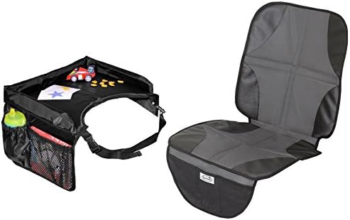 Babyhaven Bundle: Snack & Play Travel Tray with DuoMat Car Seat Mat