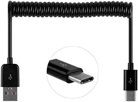 Retractable Coiled USB 3.1 Type C Male Usb-c to USB 2.0 Type a Male Dreamvasion Charging Date Spring Cable for Macbook 12-inch for Oneplus Two for Nokia N1 for Letv Le1 Pro Max