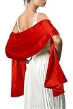 FASHION DRESS Satin Shawl Wrap