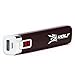 Xvolt External Battery Charger (2600mAh) w/ LED Display for Apple & Android Smartphones & Mobile Devices ✪ Free 3 in 1 Multi USB Adapter Charging Cable Connector ✪ Premium Portable Universal Power Bank for Google Tablet, iPhone, iPad HTC, Samsung Galaxy & More ✪ Perfect Lipstick Sized Battery Backup Cell Phone Accessory (BLACK)