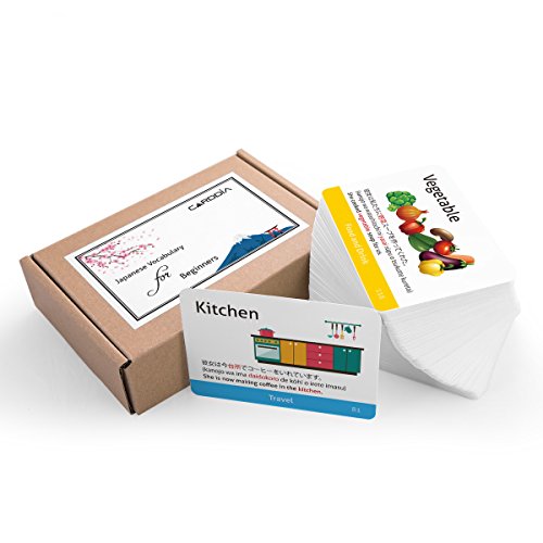 Japanese Vocabulary for Beginners (Illustrations - with Example Sentences)