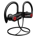 Bluetooth Headphones, Otium Best Wireless Sports Earbuds, Waterproof IPX7 w/Mic, HD Stereo in-Ear Earphones, Case, Fast Pairing, Gym Running Workout, 7-9 Hrs Battery Noise Cancelling Headsets