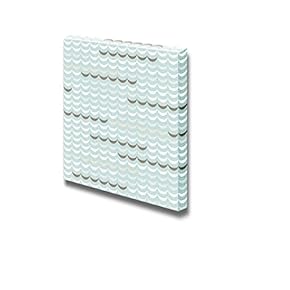 Seamless Geometric Delicate Waves Seamless Pattern Wall Decor