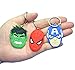 20pcs Superhero Key Chain Key Tags Goodie Bag Stuffer Holiday Charms for Boys
