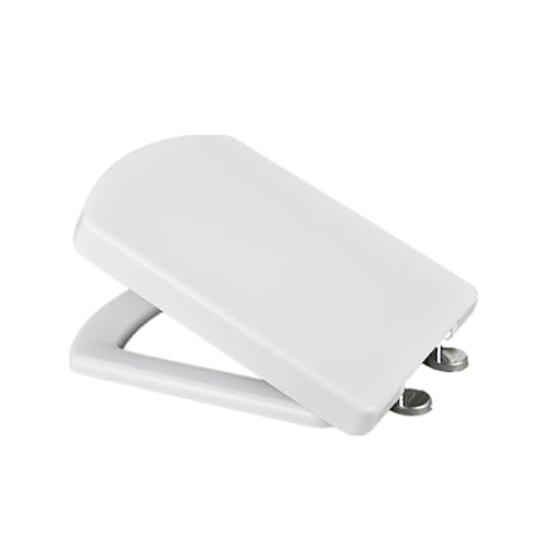 Luxury Square Design Toilet Seat Soft Close One Button Release Top Fixing Hinges Easy to