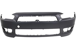 MBI AUTO - Primered, Front Bumper Cover Fascia for 2008-2015 Mitsubishi Lancer 08-15, MI1000324