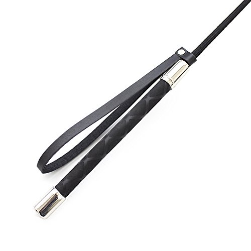 E-FirstFeeling Leather Long Whip Riding Crop (Style C)