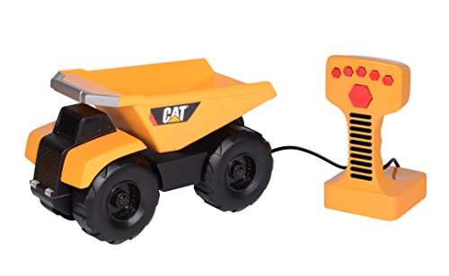 Toy State Caterpillar 9" Remote Control Dump Truck with Lights and Sounds (Styles May Vary)