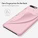 TORRAS Love Series iPhone 8 Plus Case/iPhone 7 Plus Case, Liquid Silicone Gel Rubber Case with Soft Microfiber Cloth Lining Cushion Compatible with iPhone 8 Plus/iPhone 7 Plus, Pink