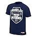 WWE The Shield Justice Has Returned T-Shirt Navy Blue Medium