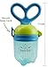 Baby Food Feeder Grow With Me Set | Baby Fruit Feeder | Baby Teething Toy | Silicone Teether Nibbler | 2 Extra Nipples | Free E-Book (Berry Blue)