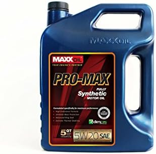 Maxx Oil Pro Max 5W-20 - Premium Synthetic Motor Oil - Not All Synthetics are The Same - 5 Quart