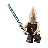 Ki-Adi Mundi ~ Lego Star Wars Minifigure with Lt. Blue Lightsaber