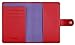 SimpacX Leather Passport Holder Wallet Cover Case Travel Wallet RFID Blocking 12 Contract Colors (Red)