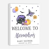 Personalized Purple A Little Boo Baby Shower