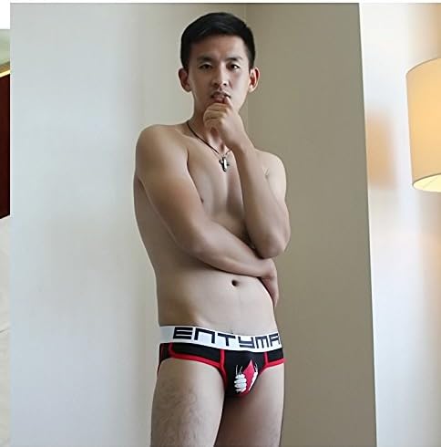 GaoXiao Men's underwear U knit cotton cartoon magic knickers