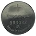 Panasonic Battery, Lithium Button Cell Br3032- Br 3032 (3 Pieces)