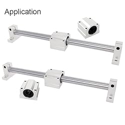 HiPicco 4pcs SK10 Aluminum Linear Rod Rail Shaft