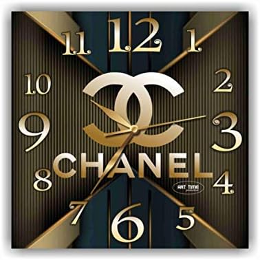 shyleonmagaz Exclusive Clock Chanel – Unique Item for Home and Office, Original Present for Every Occasion.