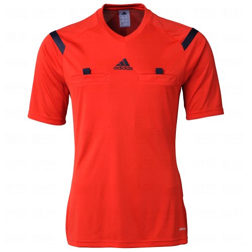 Adidas Referee 14 Mens Short Sleeve Jersey XL Red-Navy