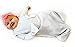 Bitta Kidda Baby Soother Sleep Sack Sleeping Bag Wearable Blanket + Lovey (3-9 Months, Stripes - Grey)