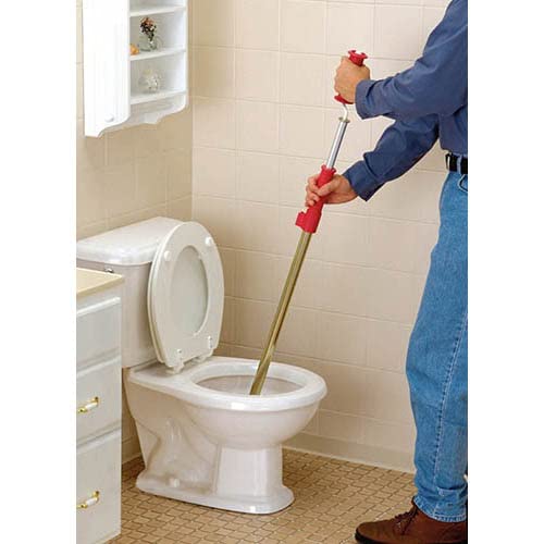 RIDGID 59802 K6 DH Toilet Auger, 6Foot Toilet Auger Snake with Drop