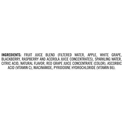 IZZE Sparkling Juice, Blackberry, 8.4 oz Cans, 4 Count