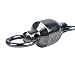Dr.Fish 10 Pack Fishing Snap Swivels Ball Bearing Swivels Fishing Tackle Saltwater & Freshwater Coast-Lock Lure Snap Clips Terminal Tackle Line Leader Connector Accessories 35LB