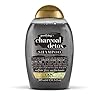 OGX Charcoal Clarifying Shampoo for Oily and Greasy Hair, 385 ml (Pack of 1)